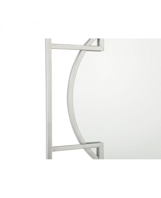 Wall Mirror 71 x 71 cm Silver