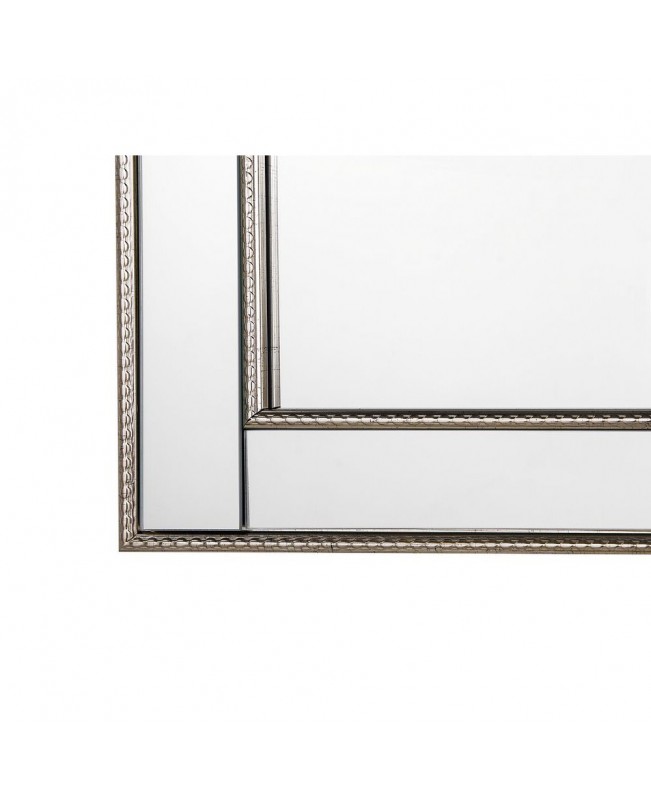 Wall Mirror 50 x 130 cm Gold with Silver