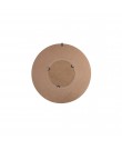 Round Wall Mirror ø 60 cm Light Wood