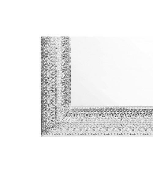 Wall Mirror 70 x 90 cm Silver