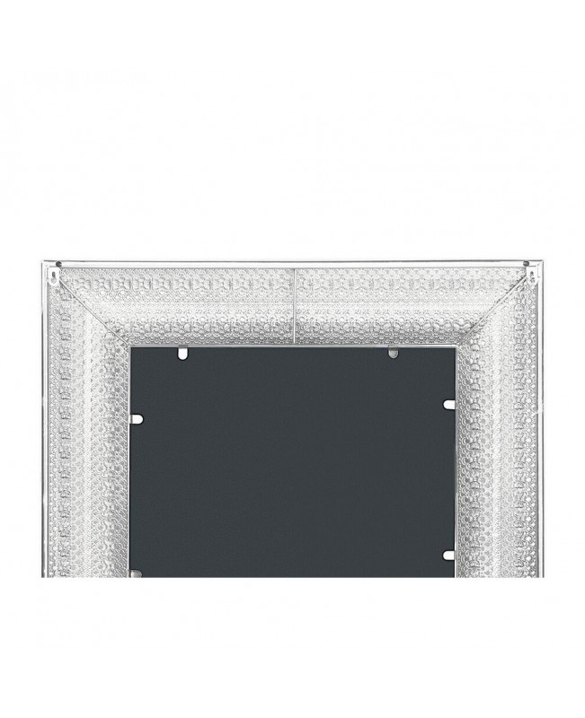 Wall Mirror 70 x 90 cm Silver