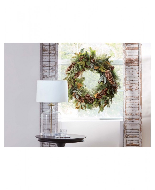 Artificial 42-inch pine wreath