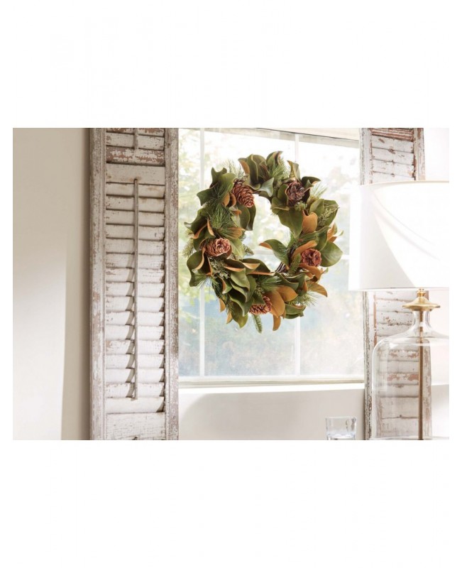 Artificial 42-inch pine wreath