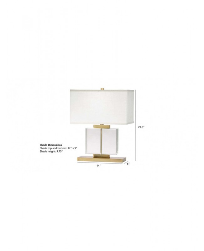 Romantic off-white table lamp