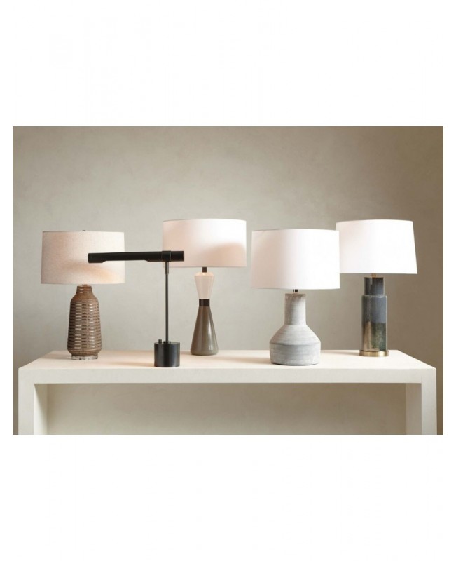 Classic multi-tone glass table lamp