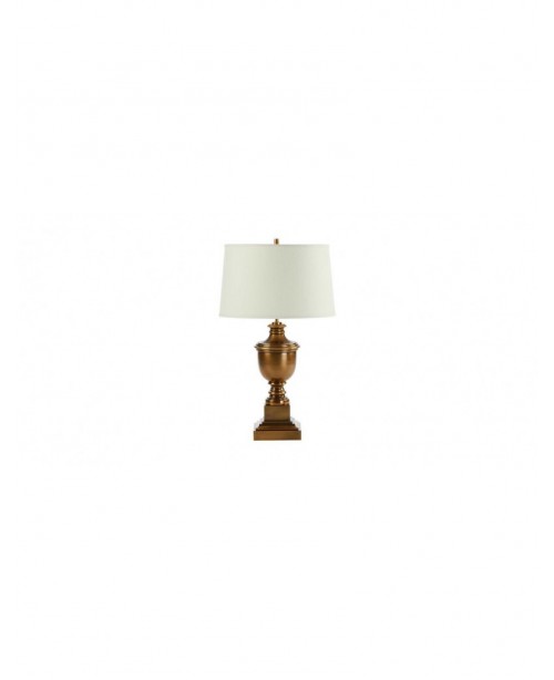 Retro small brass table lamp