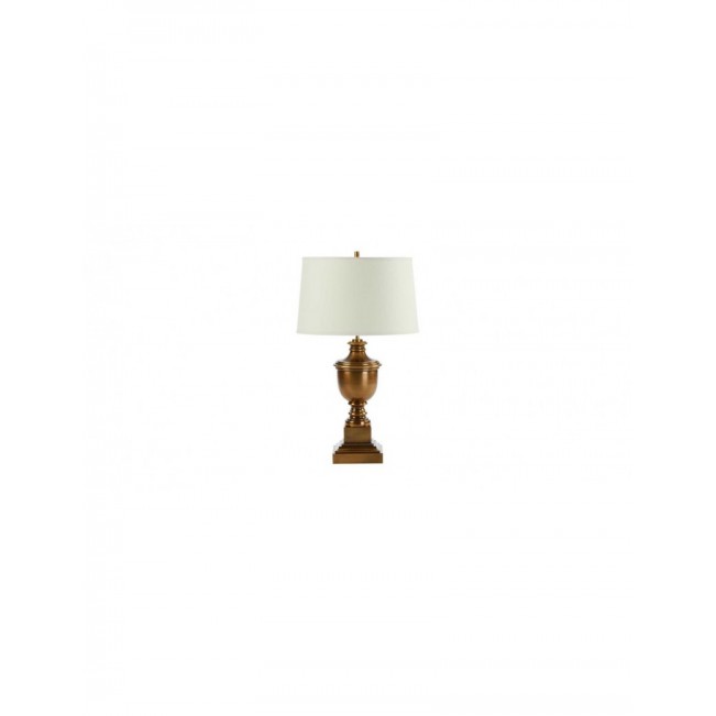 Retro small brass table lamp