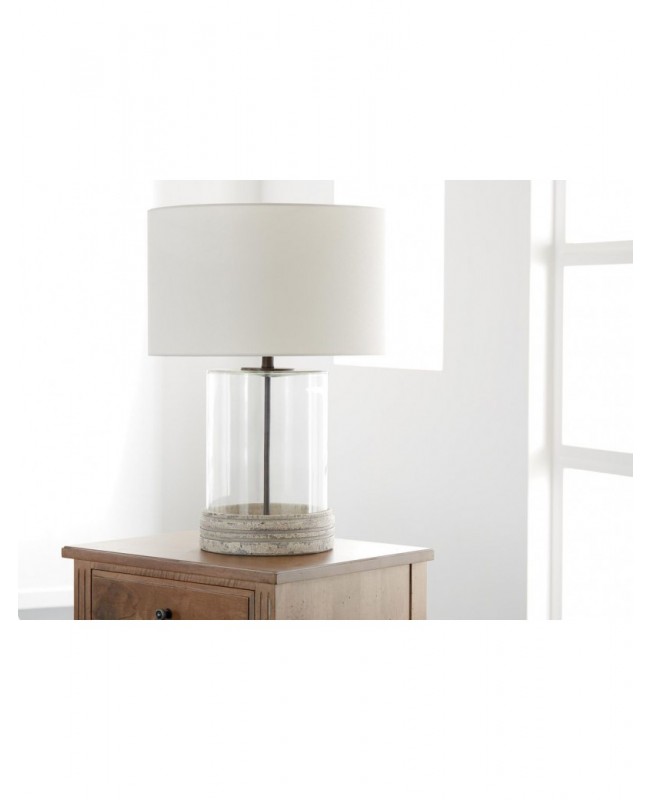 Off-white fashion industrial table lamp