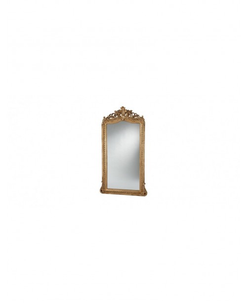 Vintage golden luxury floor mirror