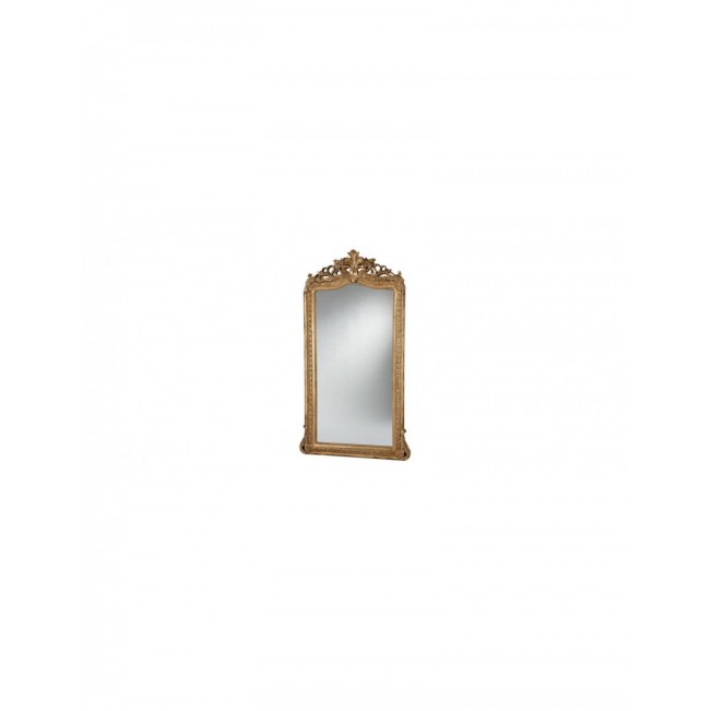 Vintage golden luxury floor mirror