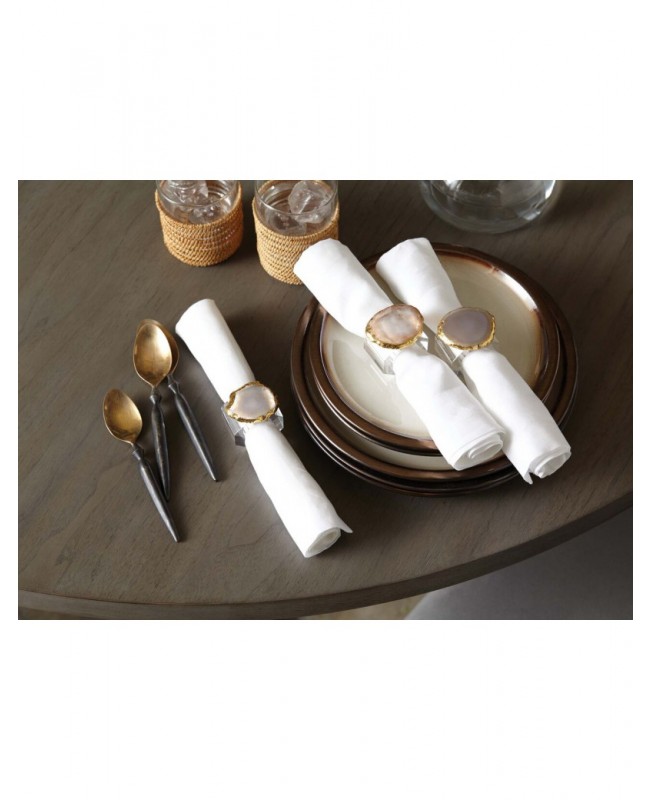 Fashion hexagon napkin ring