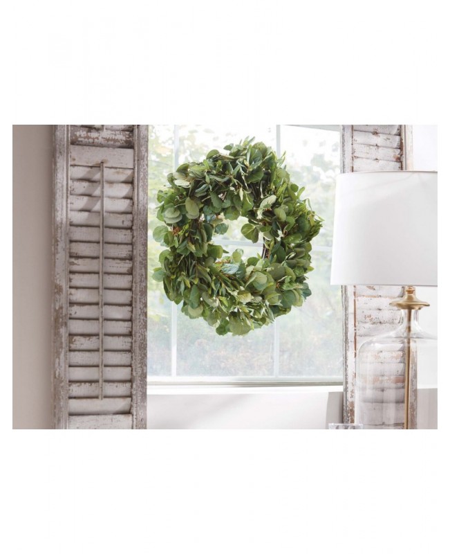 Beautiful 24-inch Aspen and Olive Wreath