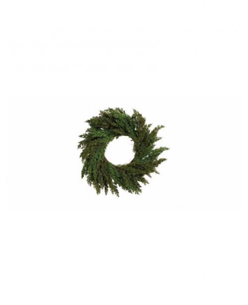 Green 30 inch cedar wreath