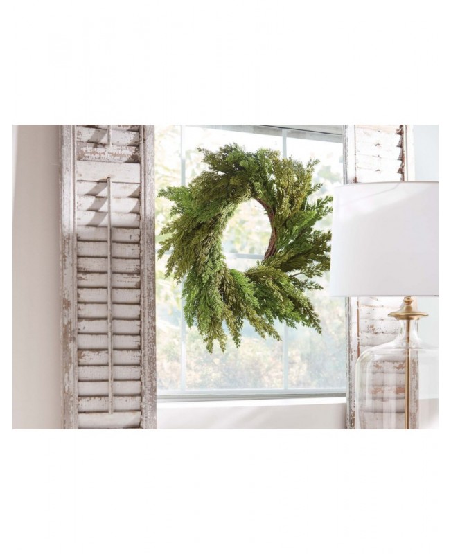 Green 30 inch cedar wreath